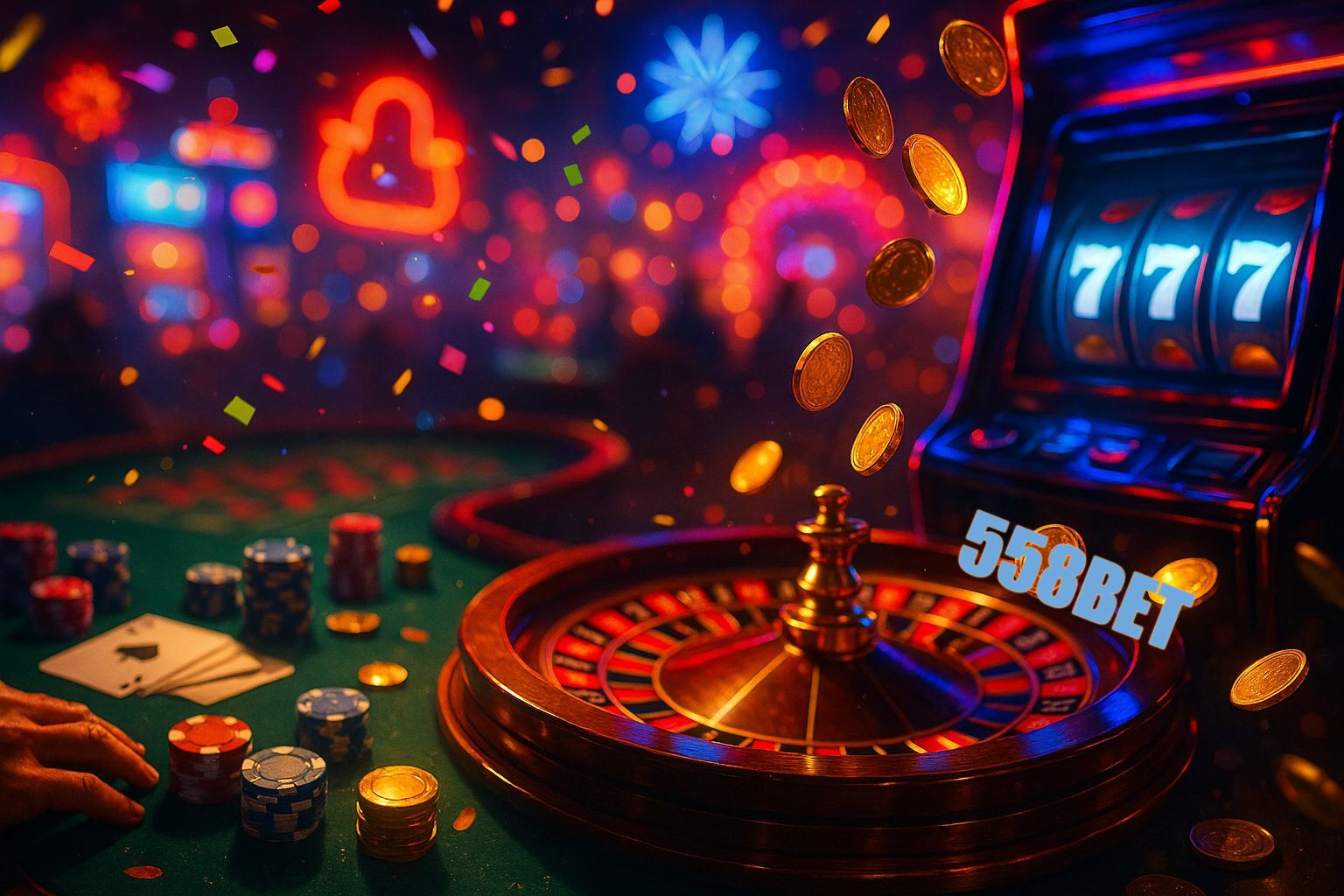 Jogos emocionantes no 558BET